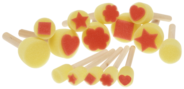 schwammpinsel-formen